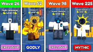 ALL SPAWNER AND NEW UNITS VS ENDLESS MODE | Toilet Tower Defense