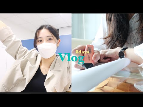 VLOG | 주말에 뭐했냐구요... 보고서 썼어요^_^, 또 투심! 일이 뜻대로 되지 않을 때. 정신승리하기. 오랜만에 SSG배송 하울, 친구 집으로 초대하기!