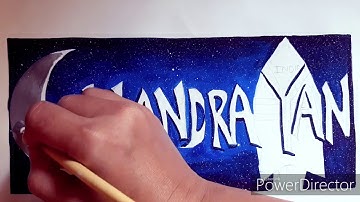 Tutorial -lettering of Chandrayan