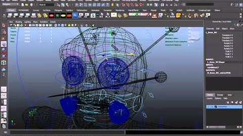 Voodoo Doll Rigging Part 1-5 - Face Machine Rigging