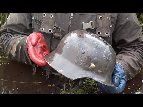 ОТКУДА СТОЛЬКО В ЖЕЛЕЗНОЙ РЕКЕ ? поиск с металлоискателем  // Юрий Гагарин