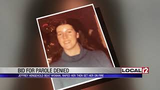 Parole denied for killer who set woman on fire in Miami Township