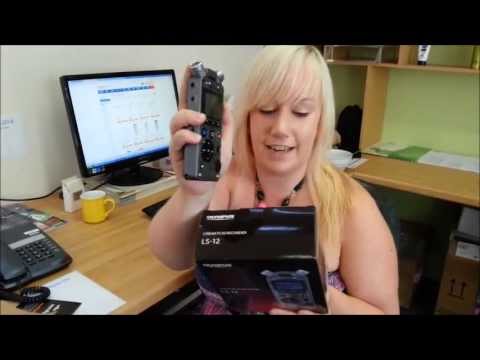 Nic tests the Olympus LS-12 Digital Sound Recorder