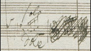 KOR - Beethoven, Symphony No. 4, Manuscript Version