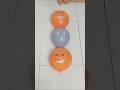 popping 3 fun colored balloons #shorts