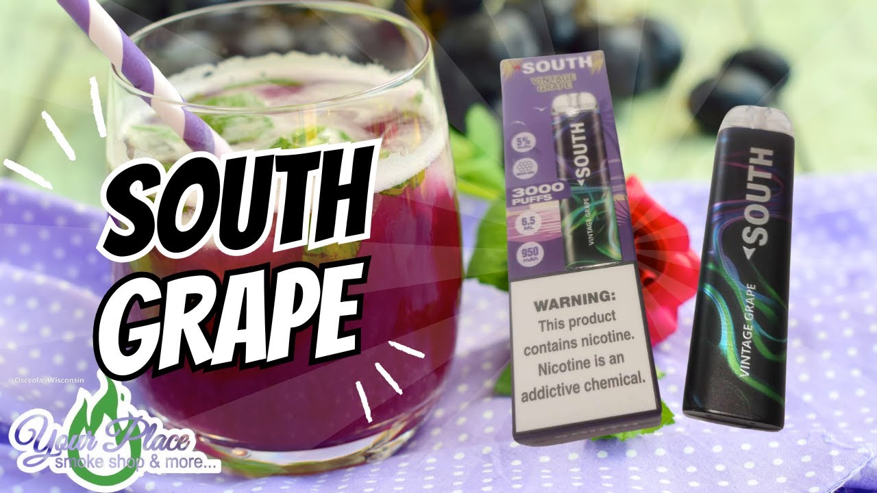 🍇🔥 South 3000 Vintage Grape Review – A Classic Flavor With 3000 Puffs of Goodness! 💨🍷