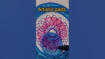 #short #satisfying #spirograph #spiroart #art #spirography #oddlysatisfying #relaxing #drawing