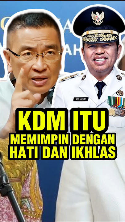 HELMY YAHYA : KDM ITU MEMIMPIN PAKAI HATI DAN IKHLAS #dedimulyadi #bapakaing #gubernur