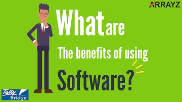 Benefits Of Using Software || Tally Bridge || Arrayz Solutions #Software