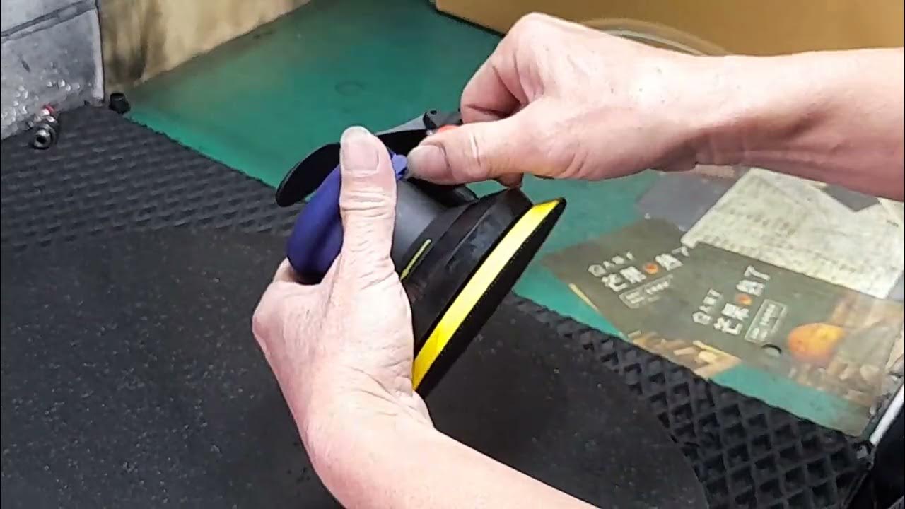 GPS304 Air Random Orbital Sander Functions & Operation YouTube