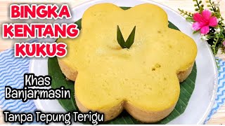 Resep Bingka Kentang Kukus Khas Banjarmasin ( Tanpa Tepung Terigu