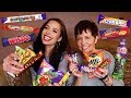 AMERICANS TRYING BRITISH CANDY AND SNACKS!