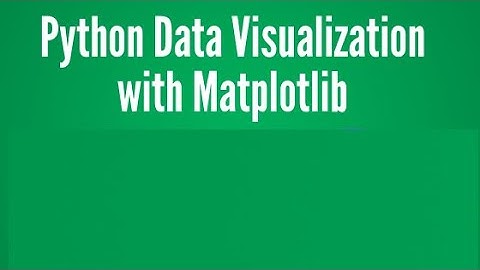 Data Visualization Using Pyplot | Part 16 by MFSEDU