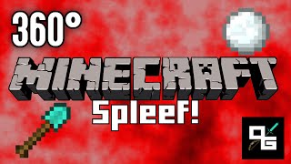 360° MINECRAFT SPLEEF!!!