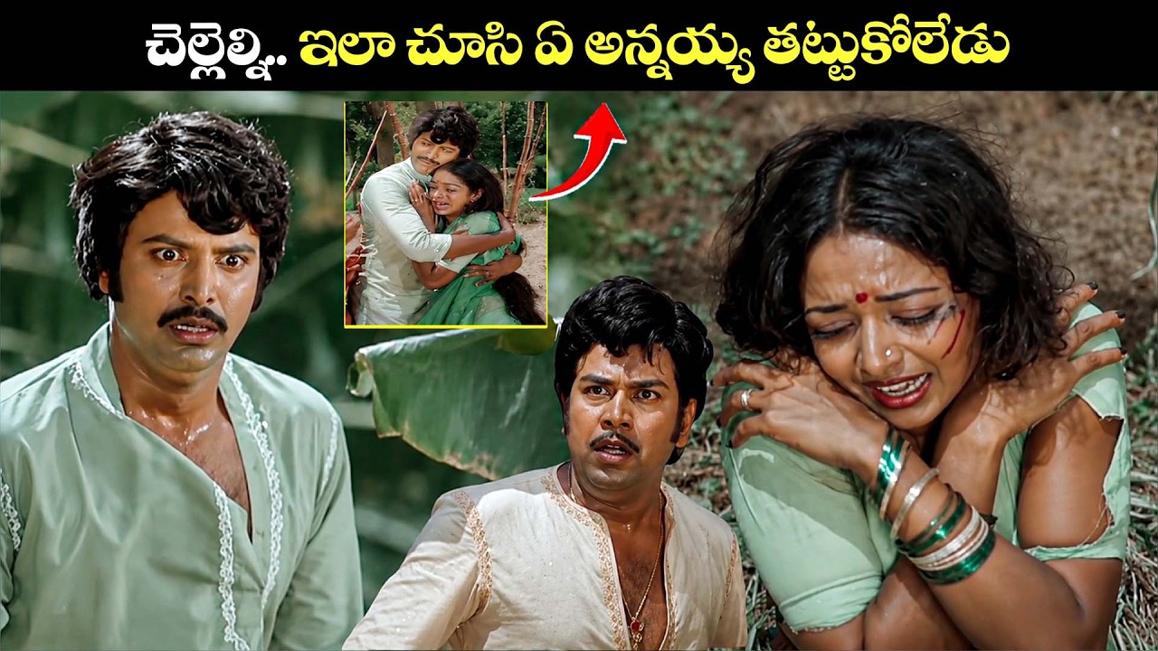 😮చెల్లెల్ని.. ఇలా చూసి ఏ అన్నయ్య తట్టుకోలేడు || Mohan Babu, Mucherla Aruna Emotional Scene
