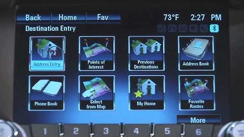 How to: Chevrolet MyLink with Navigation (Camaro Cruze Equinox Malibu and Volt)