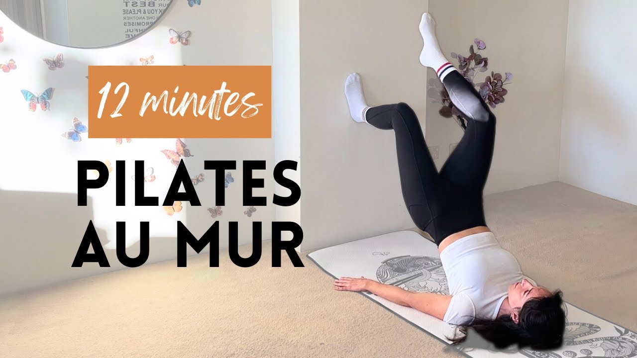 12 minutes de Pilates au mur  Pilates débutant à intermédiaire 