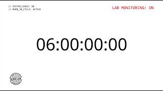6 Hour Stopwatch White Screen | Cronómetro 6 Horas Pantalla Blanca