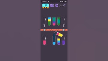 Cups - Water Sort Puzzle Level 55 Gameplay Walkthrough