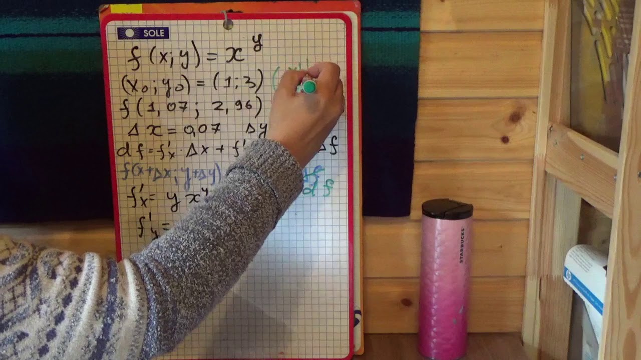 применение полного дифференциала для вычисления приближенного значения ...