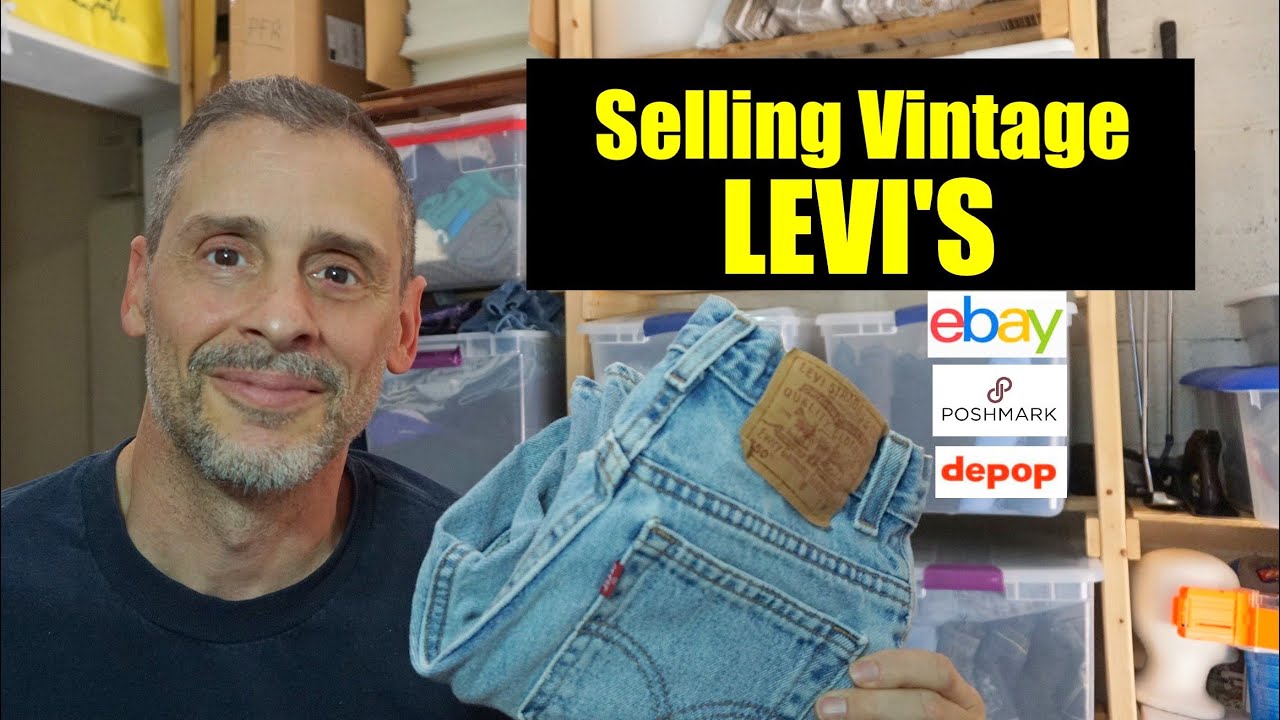 Vintage Levi's Sold on eBay |Selling Used Denim - YouTube