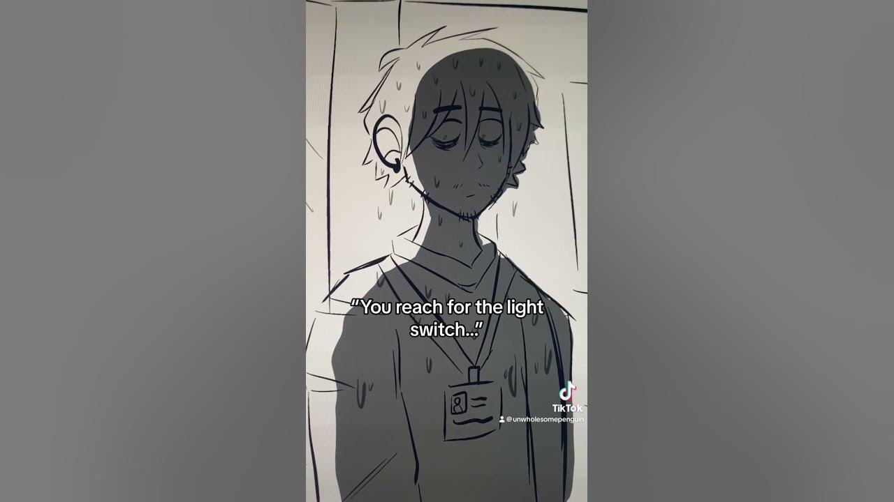 Two Sentence Horror Stories • LightSwitch #art #digitalart #procreate #scary #horrorstories #shorts