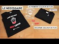 tutoriel impression textile: chevauchement du flex | PantoonBenes