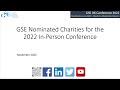 Gse uk region 2022 charity