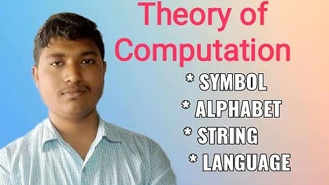 Symbol, Alphabet, String, Language || Theory Of Computation || Basic Terms Of TOC