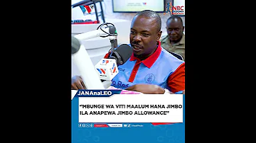 MBUNGE WA VITI MAALUM HANA JIMBO ILA ANAPEWA JIMBO ALLOWANCE HECHE 