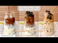 Cách làm CÀ PHÊ SƯƠNG SÁO SỮA TƯƠI CỐT DỪA🥛| Grass Jelly Coconut Milk Recipe || Home Cooking