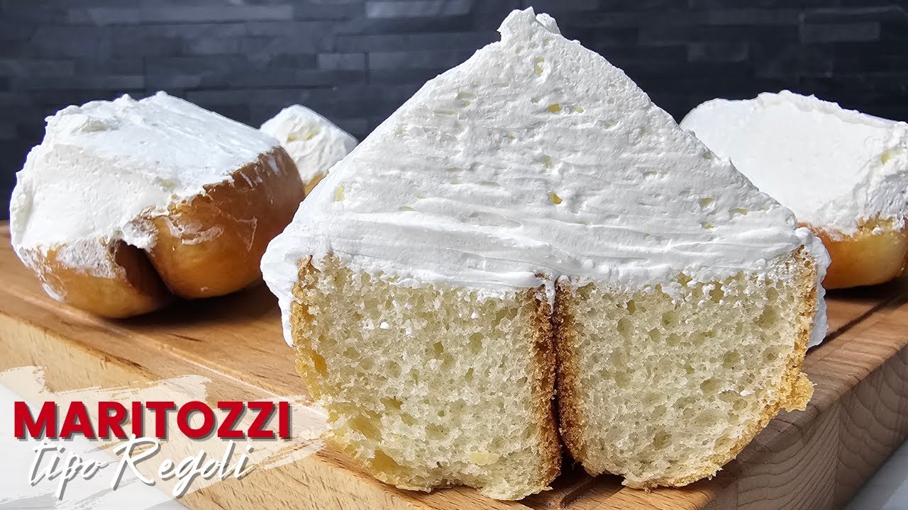 MARITOZZI tipo REGOLI | Soffici, enormi e pieni di panna | Sono una vera e propria istituzione!