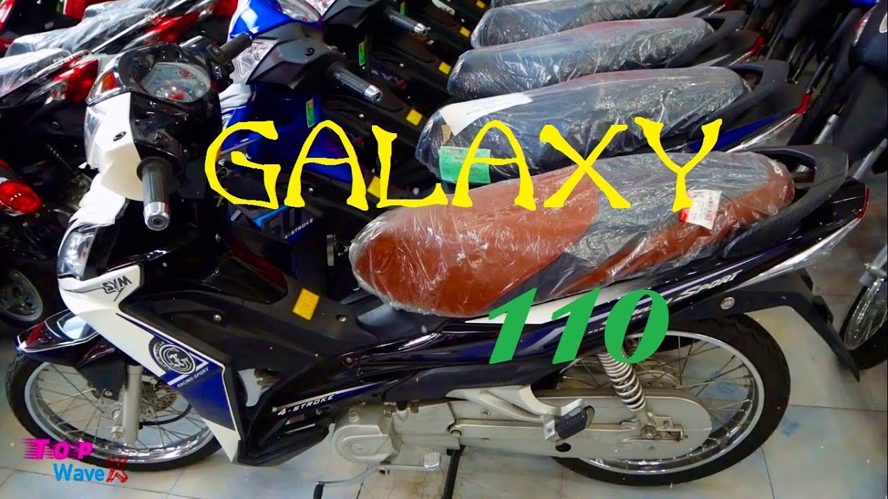 SYM Galaxy R 110 - Tem Galaxy Sport 115 (SYM Sport Bonus SR) - Trắng ...