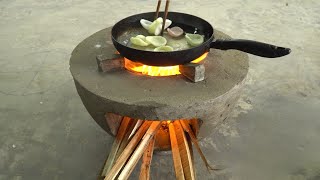 How to Build a HalfSpherical Outdoor Adobe Oven Using Wood Fire in Your Backyard