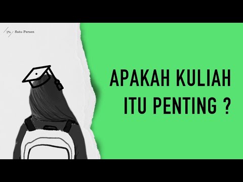 Video: Apa gunanya kuliah kerja?