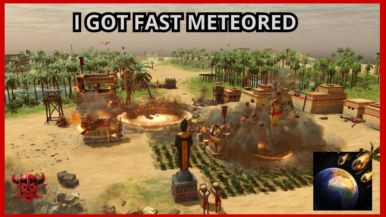 TheRapl (Ra) vs IceFox (Set) PRO on Oasis | AoM Retold