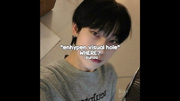 there is no visual hole 😭 #shorts #kpop #viral #enhypen #trending #fyp #blowup #music #visual