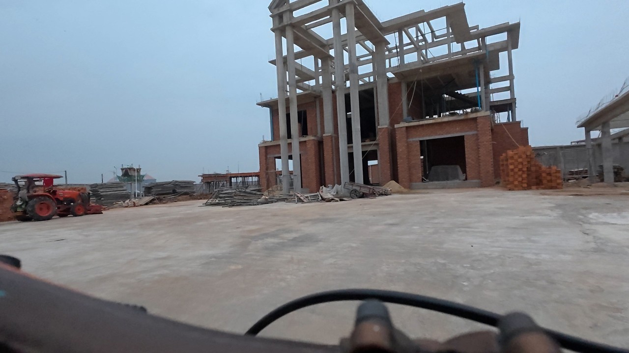 Fresh Early Morning Bike Ride - City Sound | Street Sound, No Talking