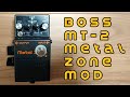 ■ BOSS MT-2 / Bogner TWIN DRIVE MOD ■ Metalzone Mt-2 mod TWIN DRIVE Bogner - YouTube
