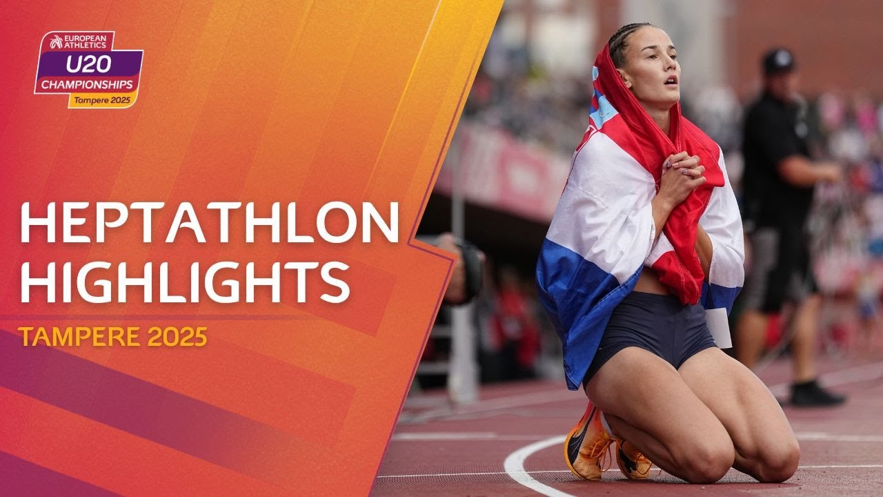 Koscak 🇭🇷 and Kriszt 🇭🇺 battle to the FINAL event - Heptathlon Highlights | Tampere 2025