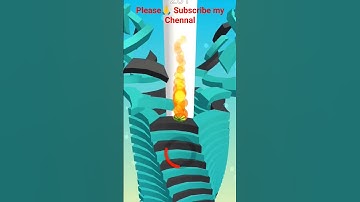 play stack ball game in fast speed | Stack ball game #shorts #stackball