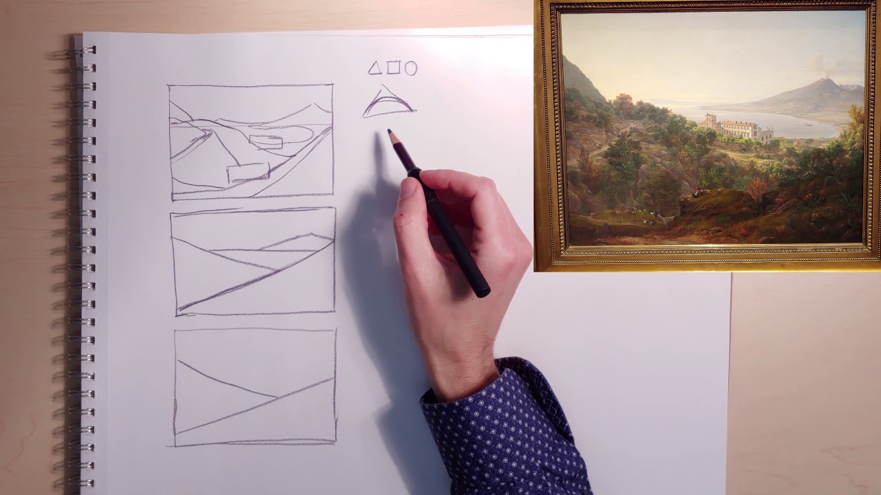 Inventive Landscape Composition 1: Master Study