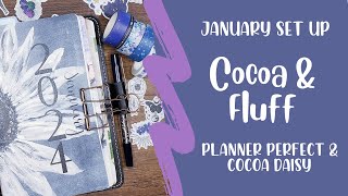 Planner Set Up Jan 2024/ Planner Perfect/ Cocoa Daisy