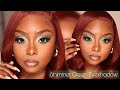Green Shimmer Eyeshadow 💚| Makeup Tutorial | Ariel Black