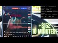 I MADE $152 IN ONE DAY TRADING ON MY PHONE!