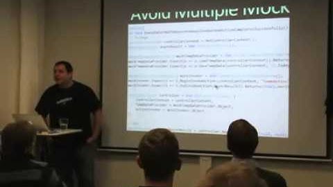 Bouvet Developer Meetup - Roy Osherove on Unit Testing Good Practices