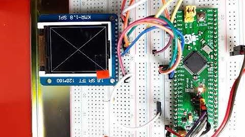 STM32F1 ST7735 SPI DMA