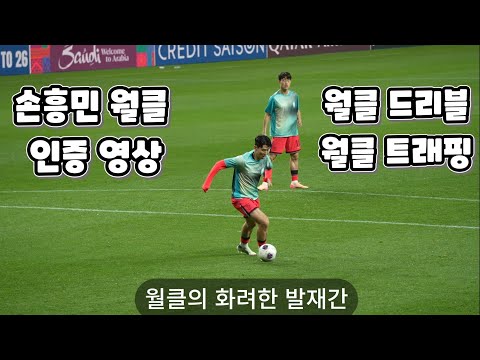 (직캠) "손흥민" 월클 드리블, 월클 트래핑