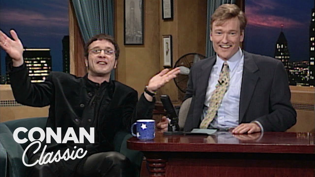 Марк Марон в программе «Late Night With Conan O’Brien» 01.02.1996 | Late Night With Conan O’Brien