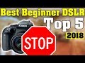The Best Beginner Camera WATCH THIS BEFORE YOU BUY YOUR FIRST DSLR